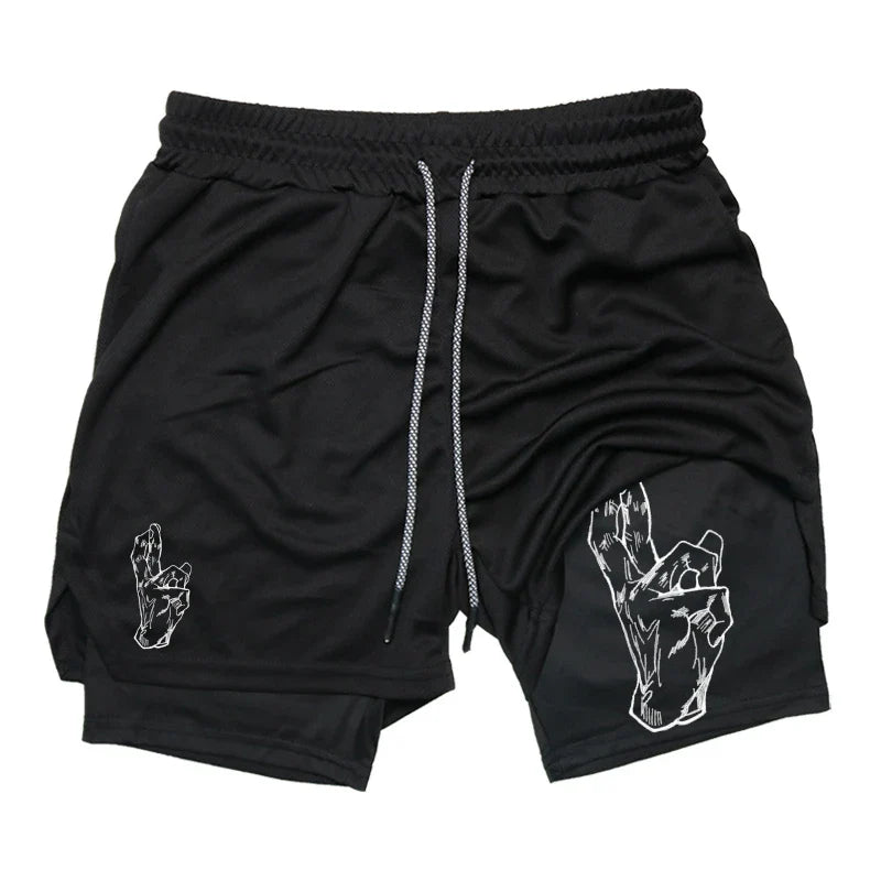 FlexiFit 2-in-1 Performance Running Shorts