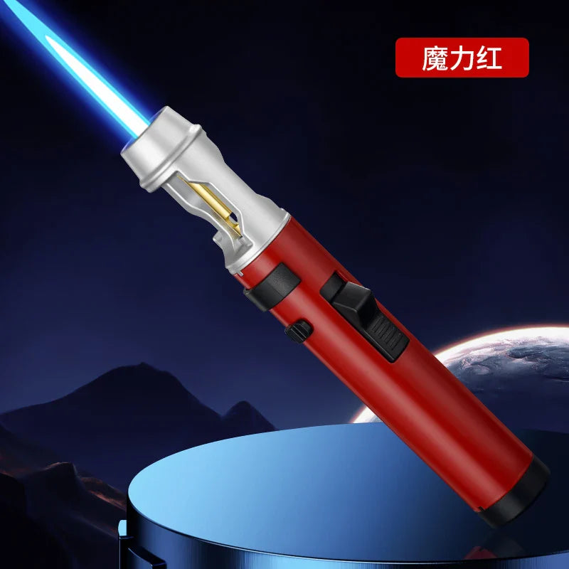 BlazeMaster: Windproof Metal Torch for BBQ & More