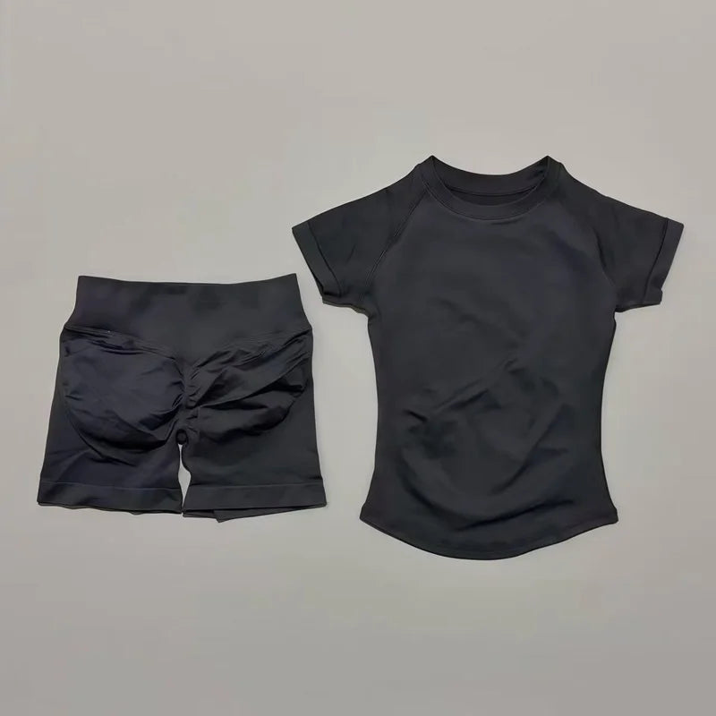 2-Piece Seamless Yoga & Fitness Set for Women