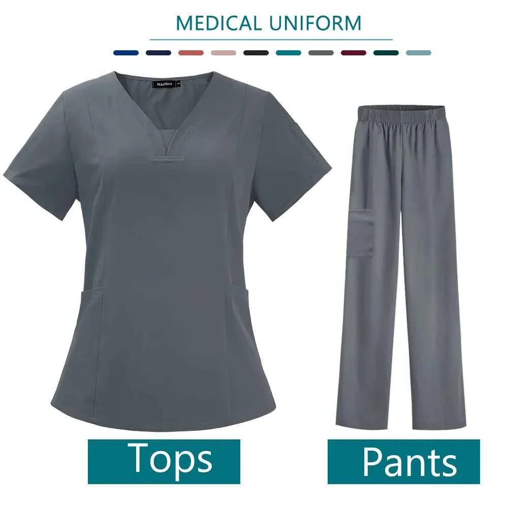 High Quality Nurse Medical Uniform Scrubs Set