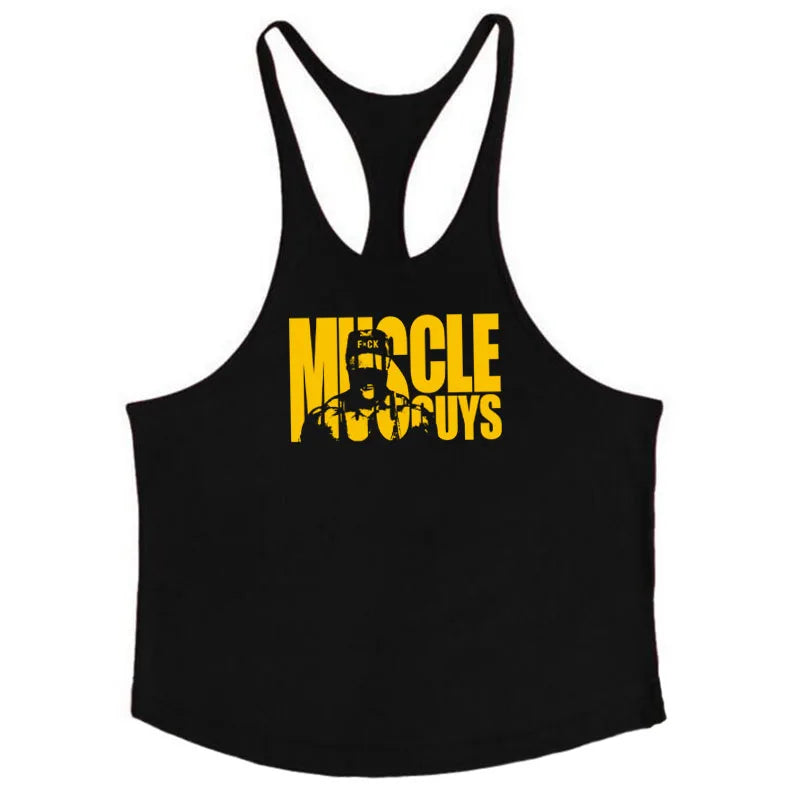 Muscleguys Y-Back Fitness Stringer Tank Top