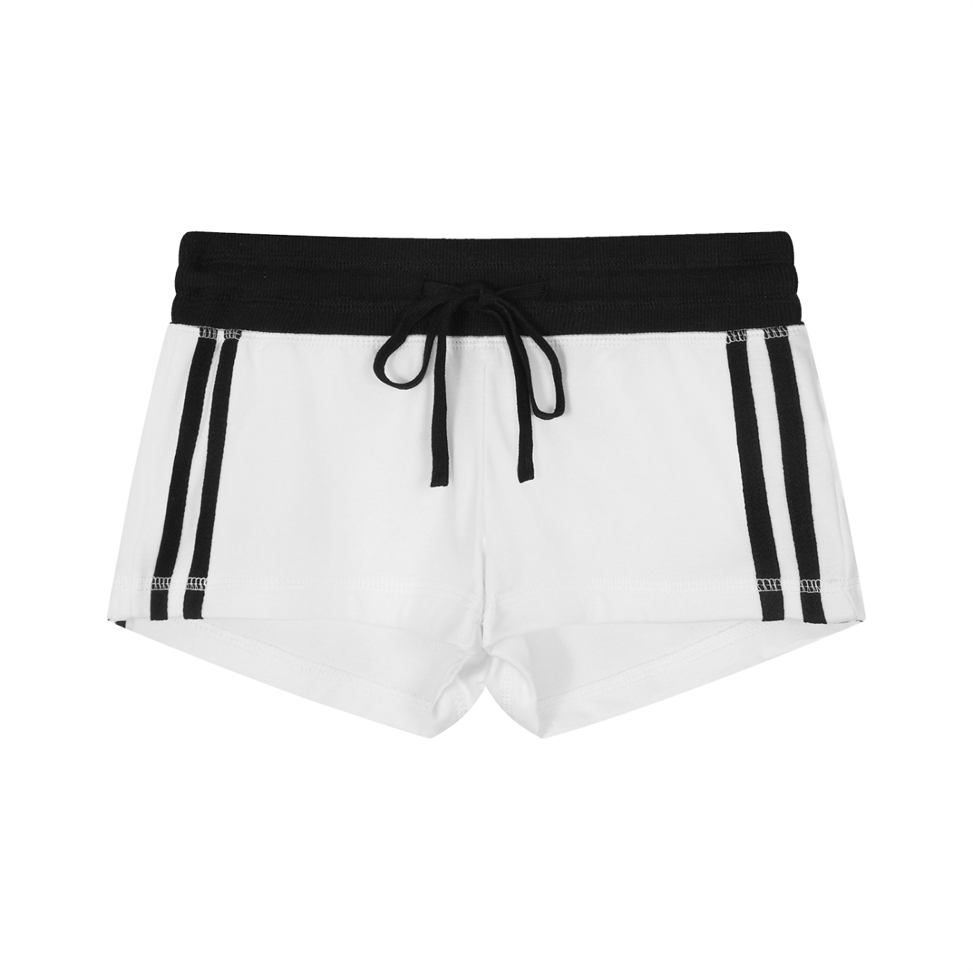 Loki & Ivy Women's Contrast Stripe Track Shorts