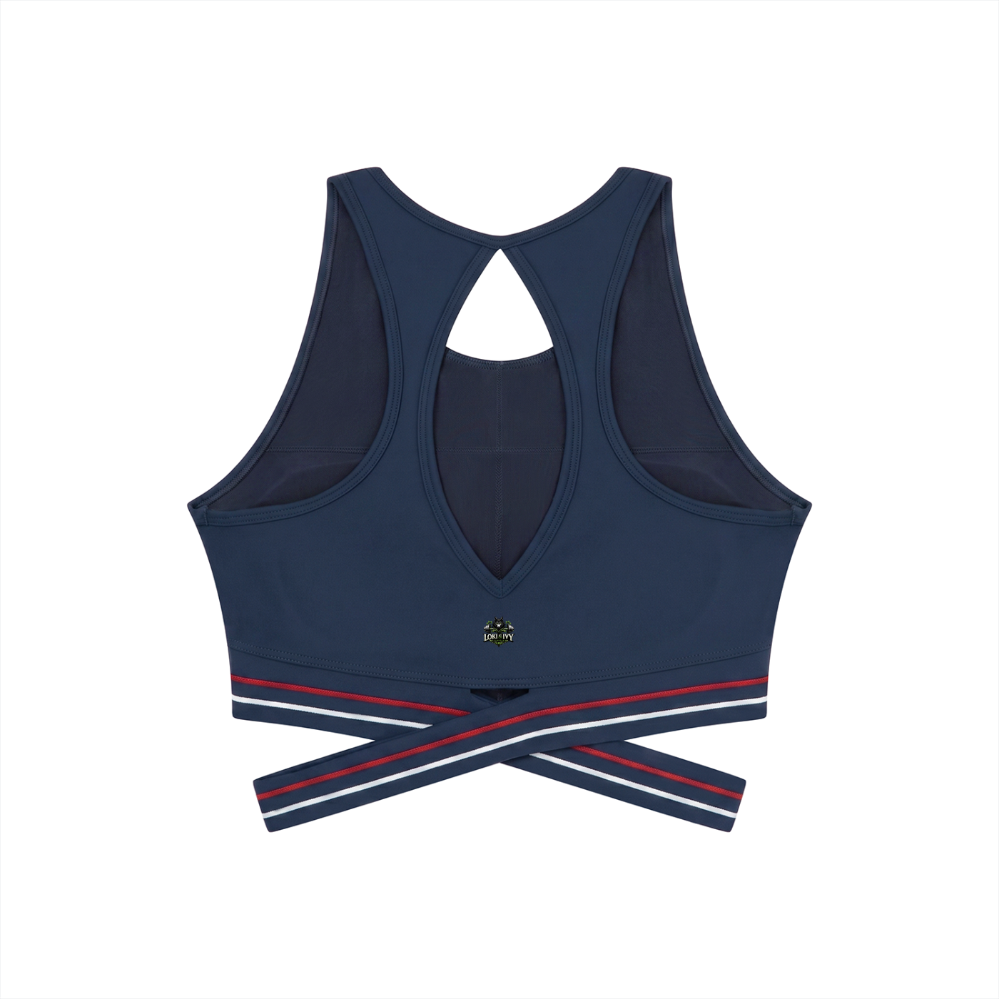 Loki & Ivy Women’s Criss-Cross Band Sports Bra