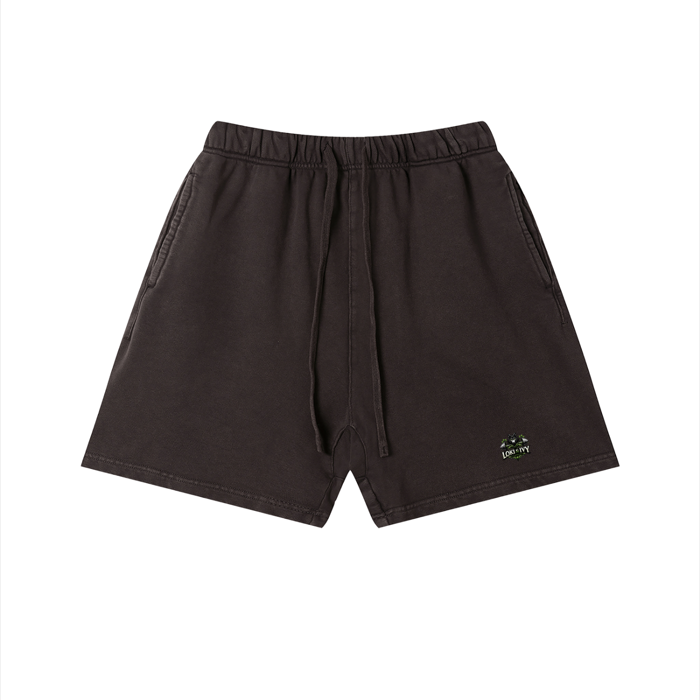 Loki & Ivy Unisex Vintage Wash Cotton Shorts