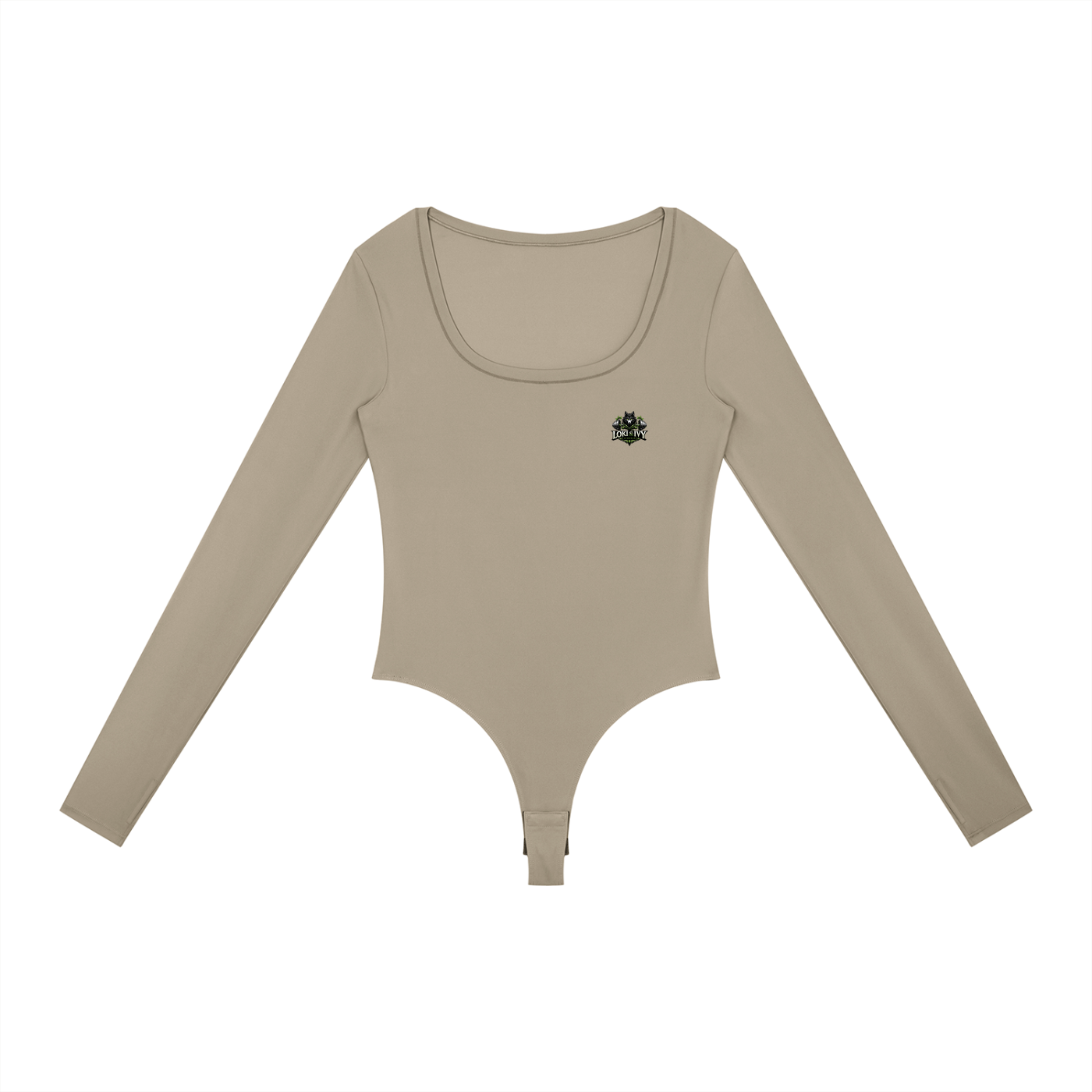 Loki & Ivy Women's Tight Long Sleeve Yoga Bodysuit