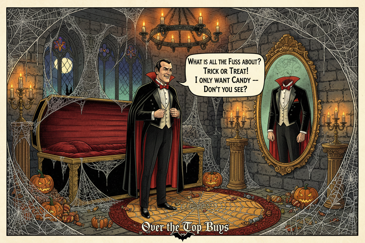 Count Dracula Candy Halloween