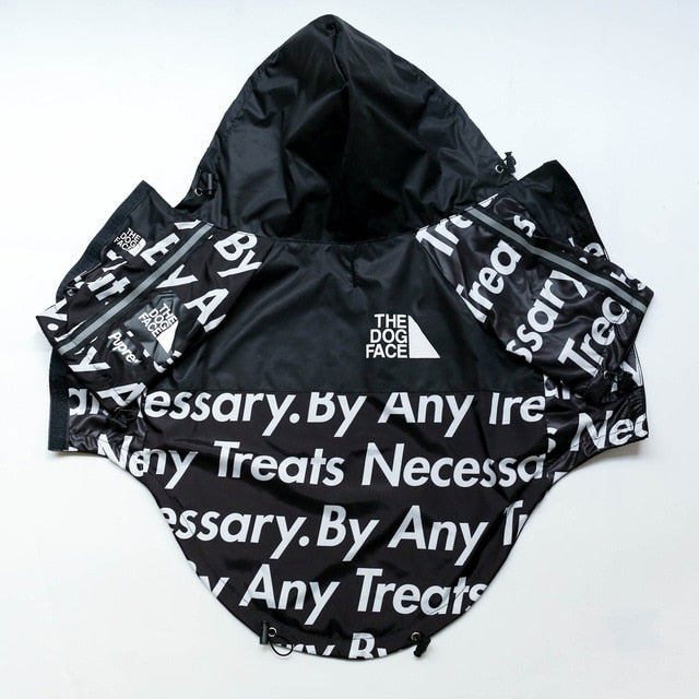 The Dog Face Windproof Waterproof Reflective Pet Cat Dog Jacket