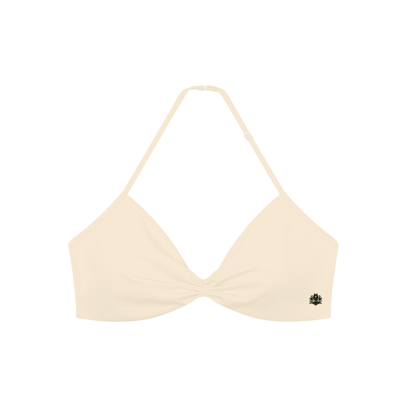 Loki & Ivy Ruched Halter Sports Bra