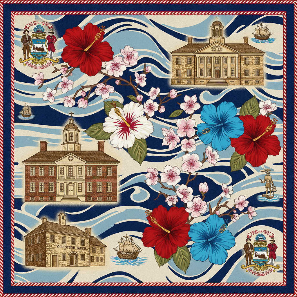 Delaware Hawaiian Shirt