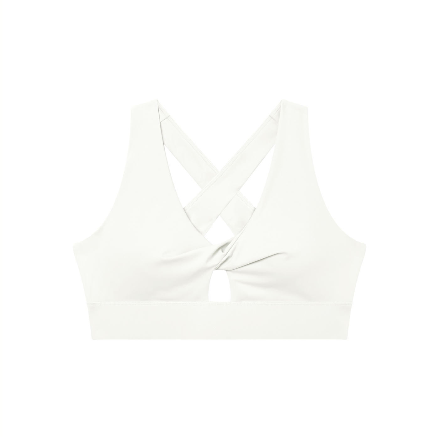 Loki & Ivy Women's Twist Front V-Neck Sports Bra