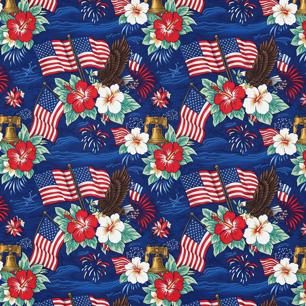 Flag Evolution Hawaiian Shirt