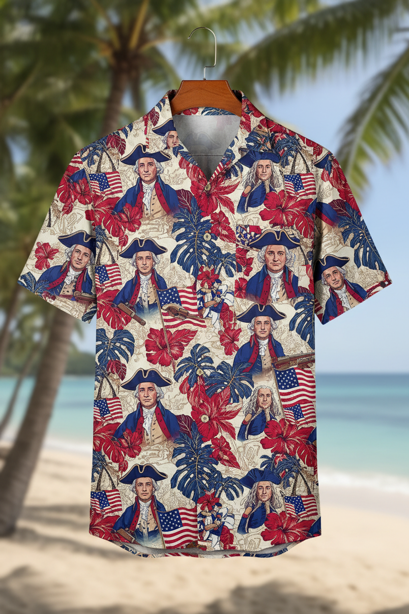 Founding Fathers Hawaiian Shirt