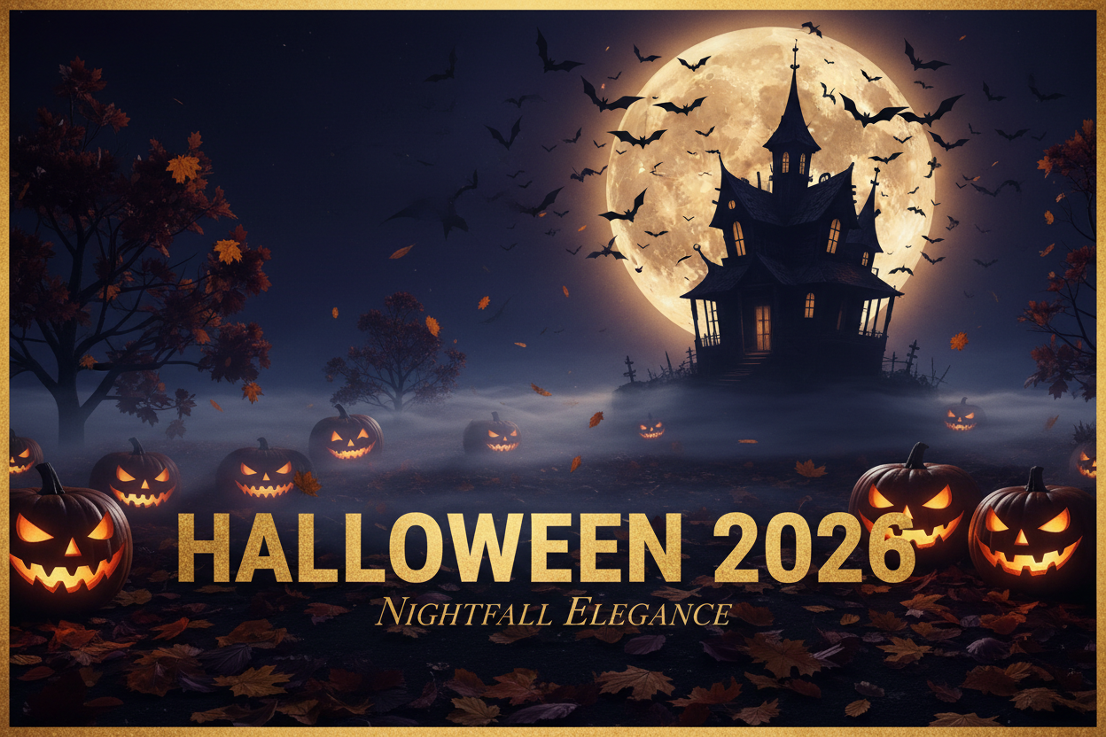 Halloween 2026 — Skeleton Band Polo Shirt