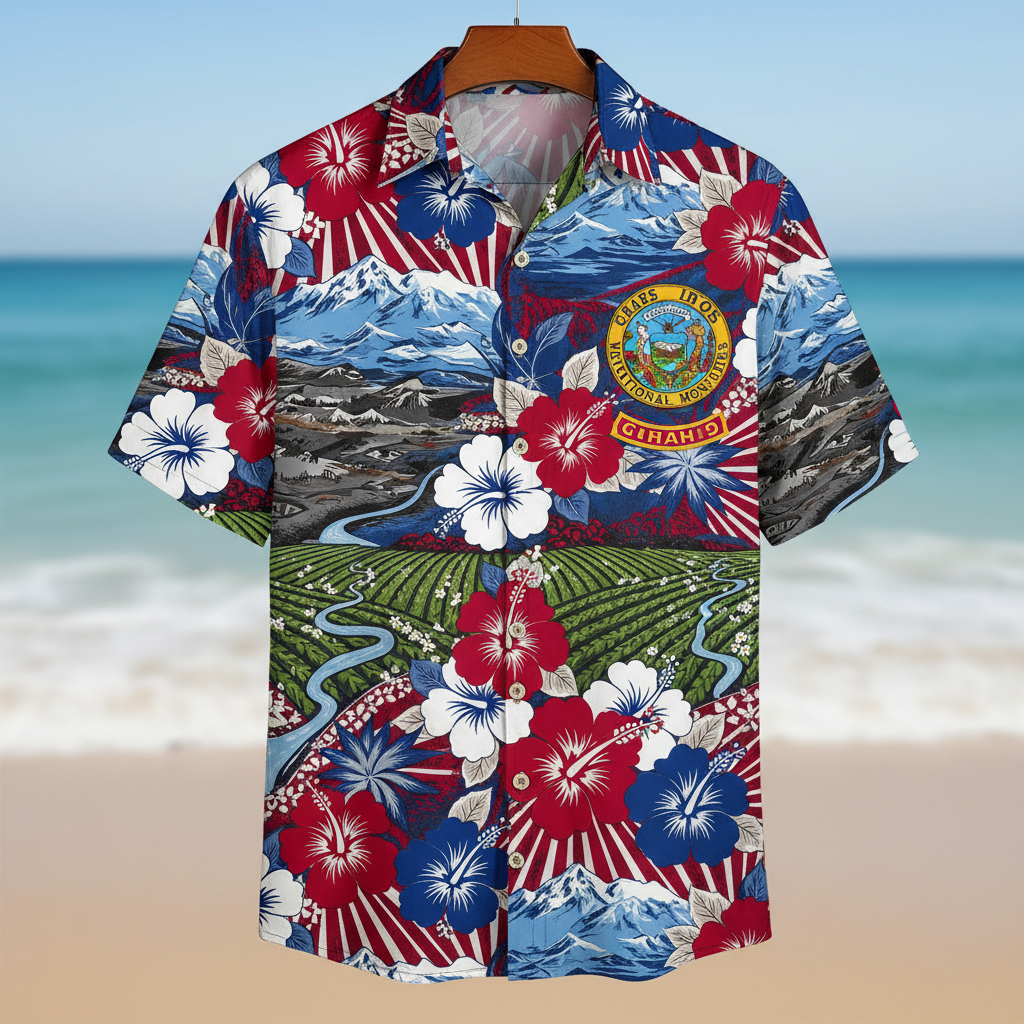 Idaho Hawaiian Shirt