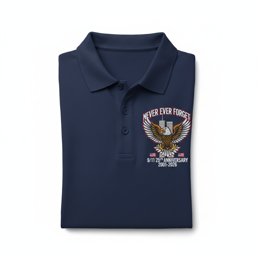 Bald Eagle Polo Shirt