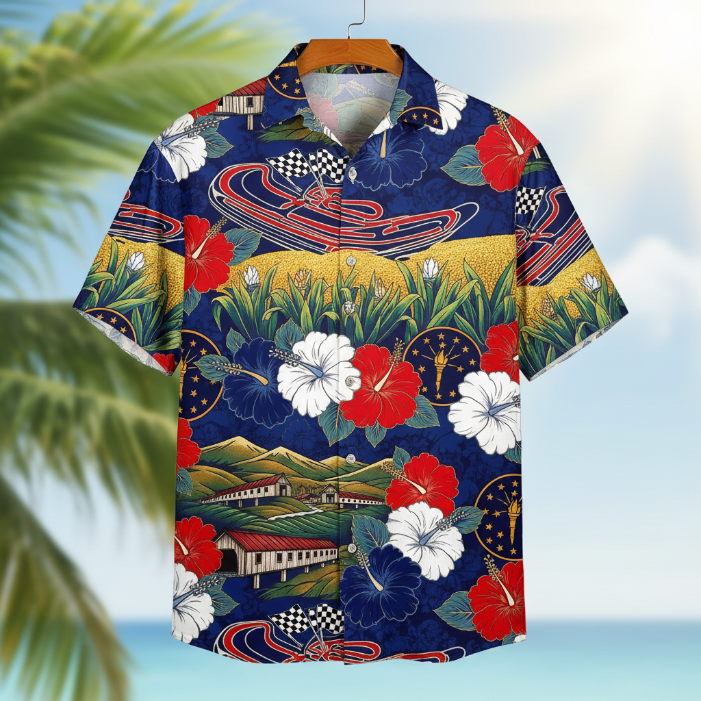 Indiana Hawaiian Shirt