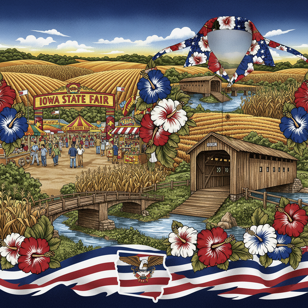 Iowa Hawaiian Shirt
