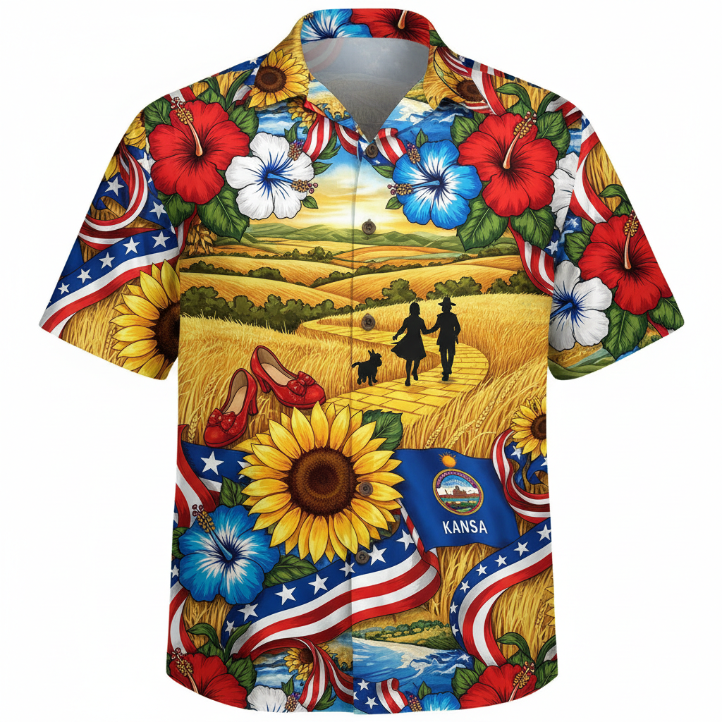 Kansas Hawaiian Shirt