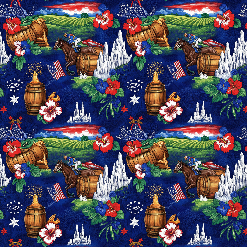 Kentucky Hawaiian Shirt