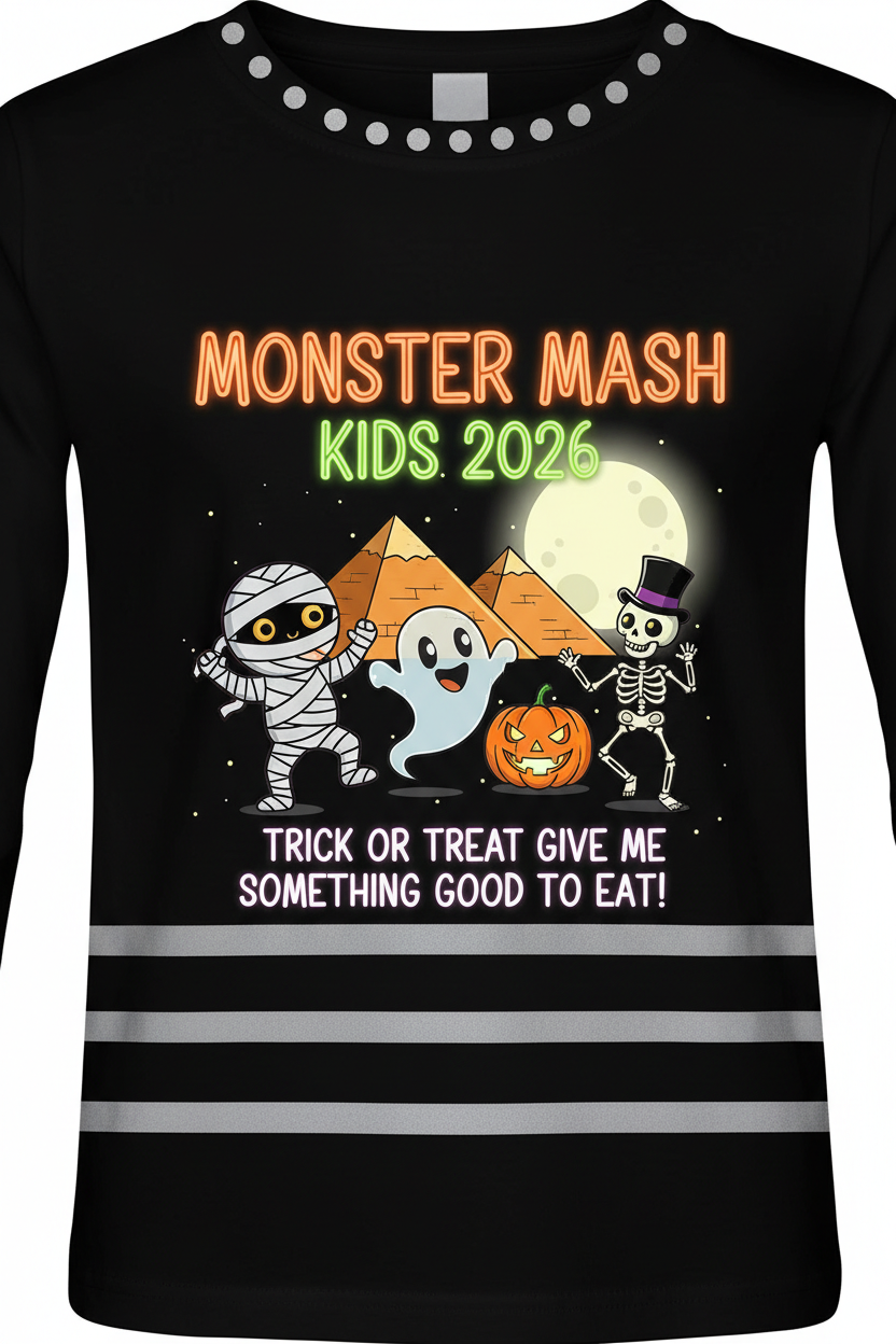 Kids Monster Mash Safety Tee