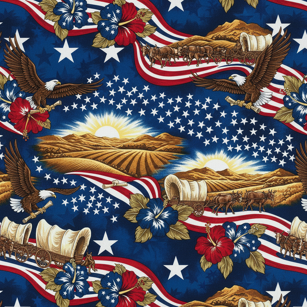 Manifest Destiny Hawaiian Shirt