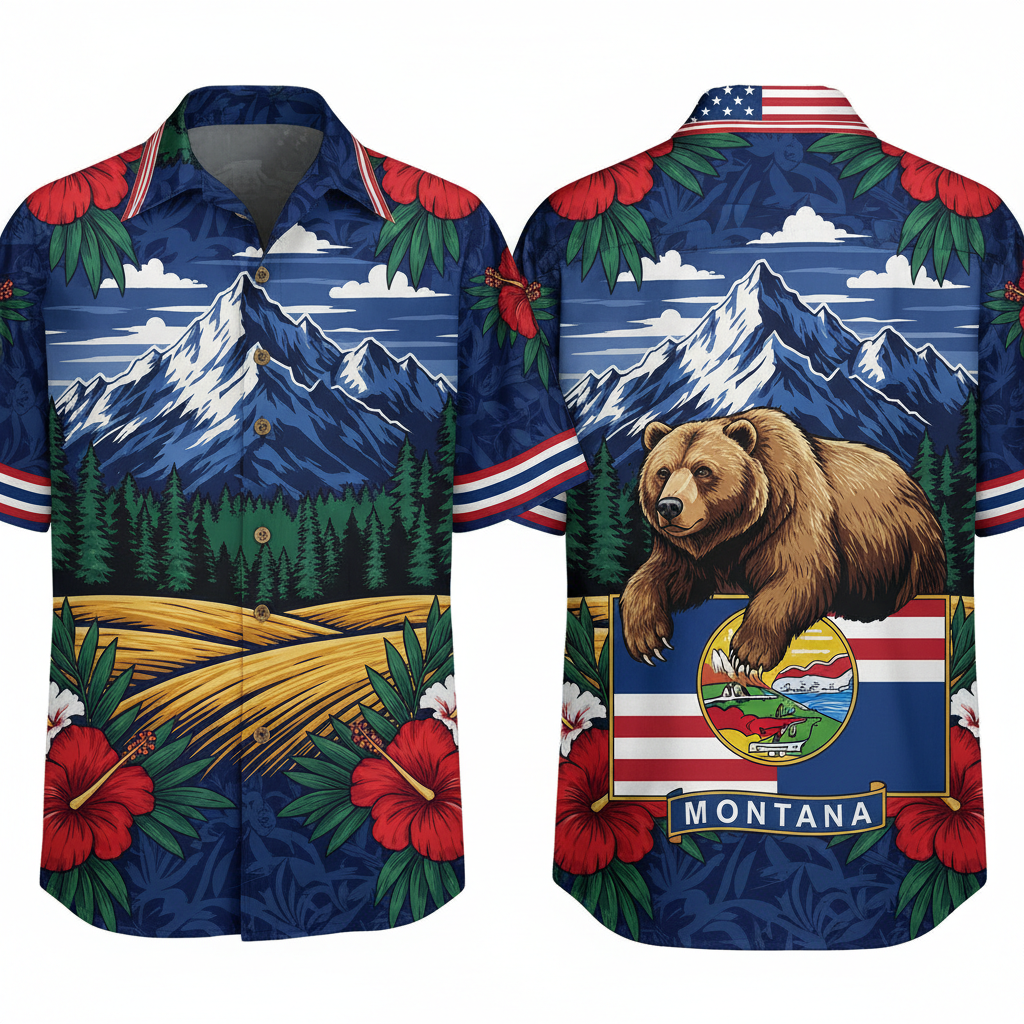 Montana Hawaiian Shirt
