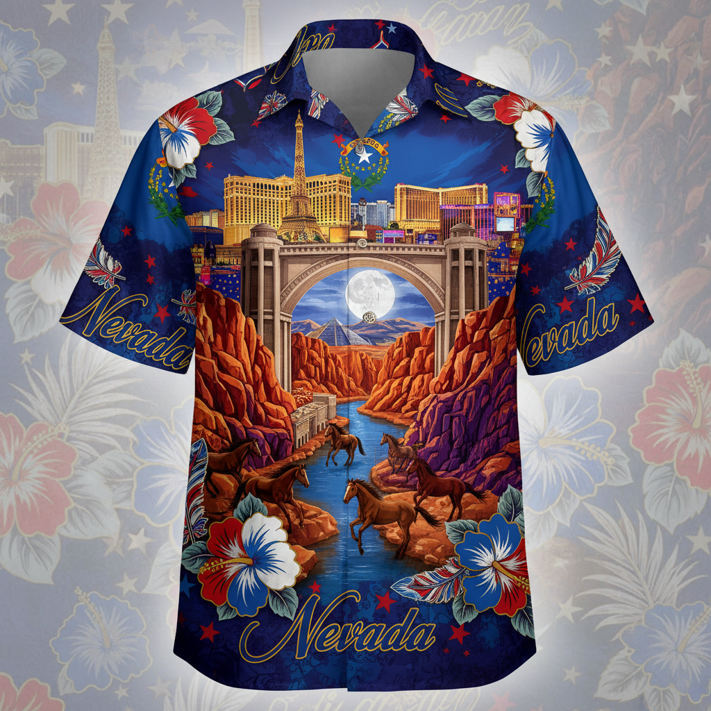 Nevada Hawaiian Shirt