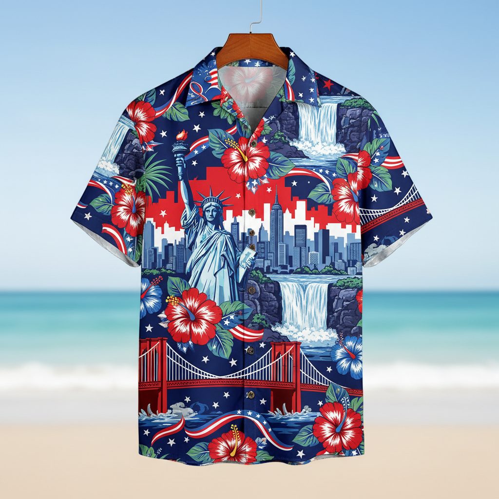 New York Hawaiian Shirt