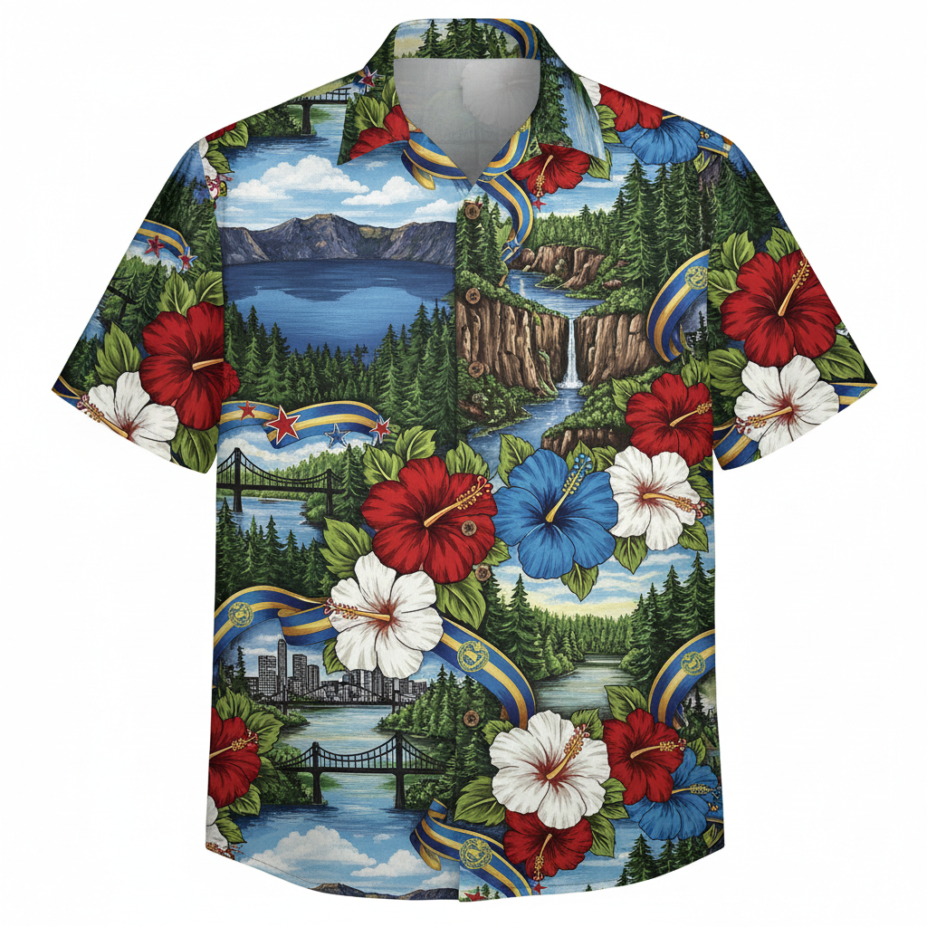 Oregon Hawaiian Shirt