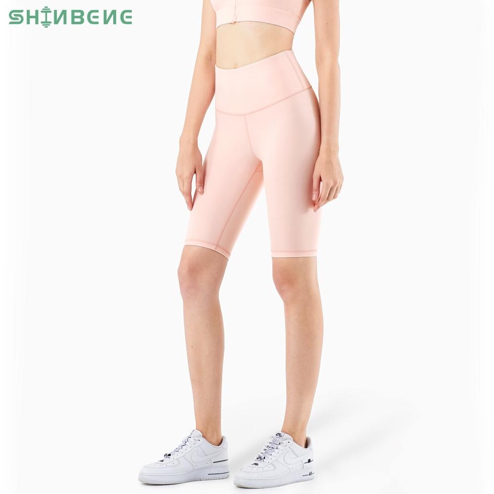 Second Skin Feel Workout Fitness Gym Biker Shorts Women High Waist