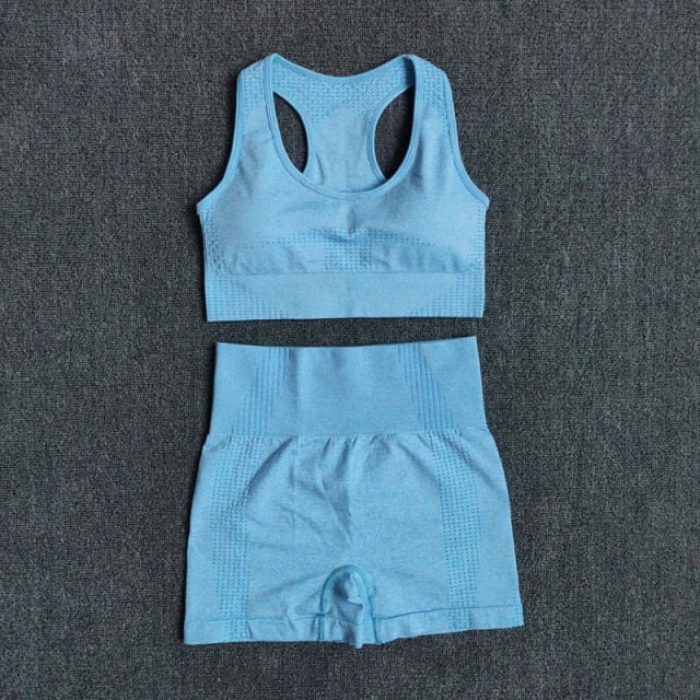 FlexFit Seamless Women’s Yoga Set: Comfort & Style