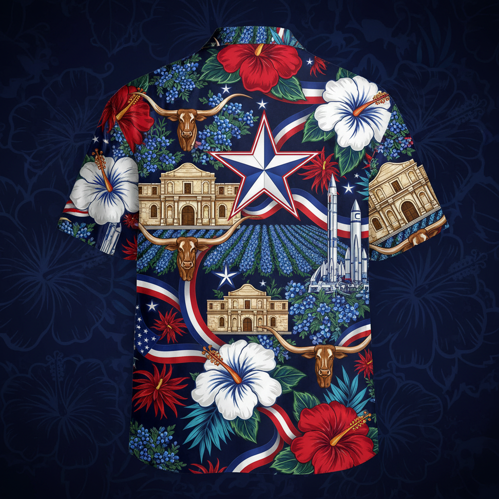 Texas Hawaiian Shirt