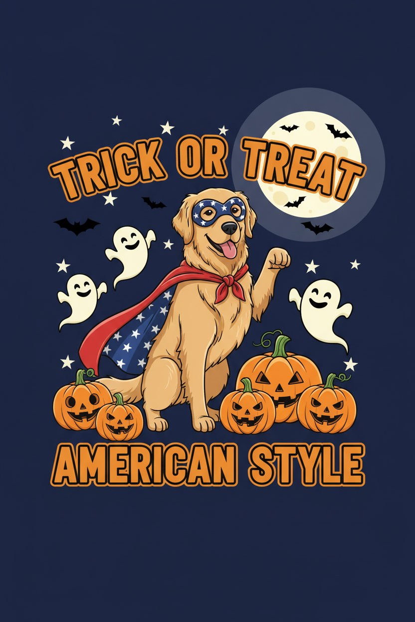 Trick or Treat American Style Pet Halloween