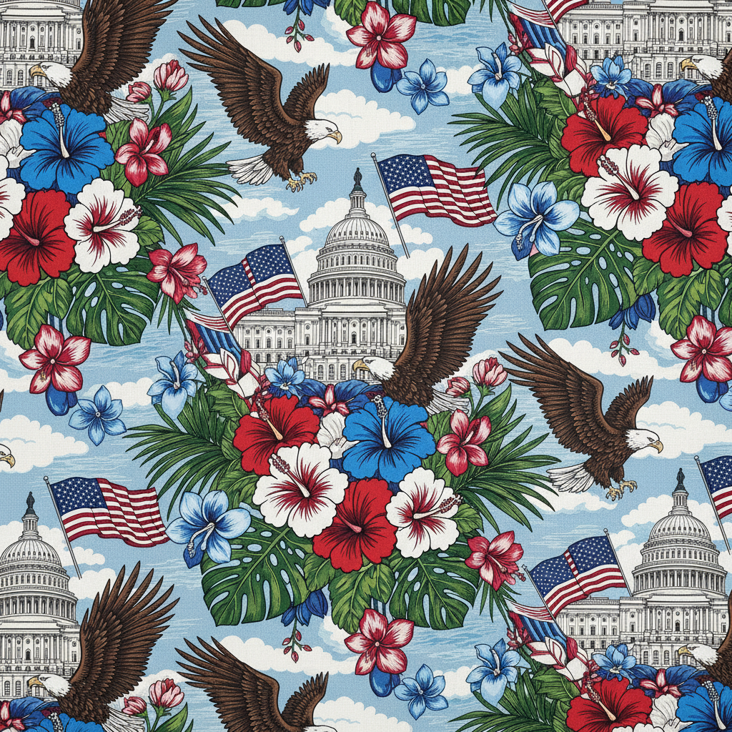 US Capitol Hawaiian Shirt