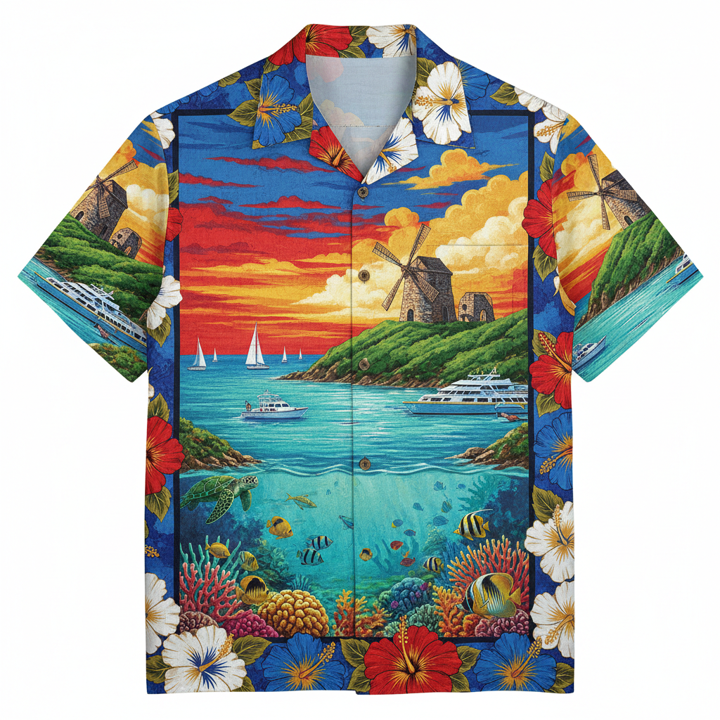 US Virgin Islands Hawaiian Shirt