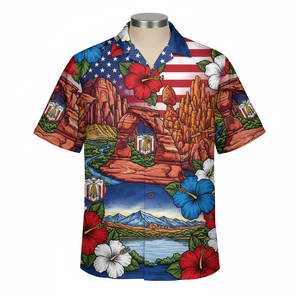 Utah Hawaiian Shirt