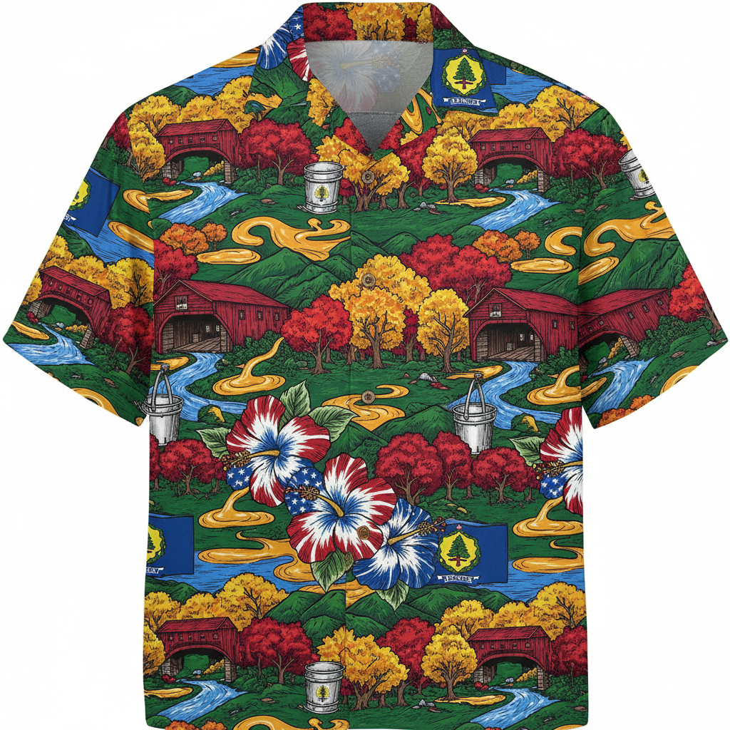 Vermont Hawaiian Shirt
