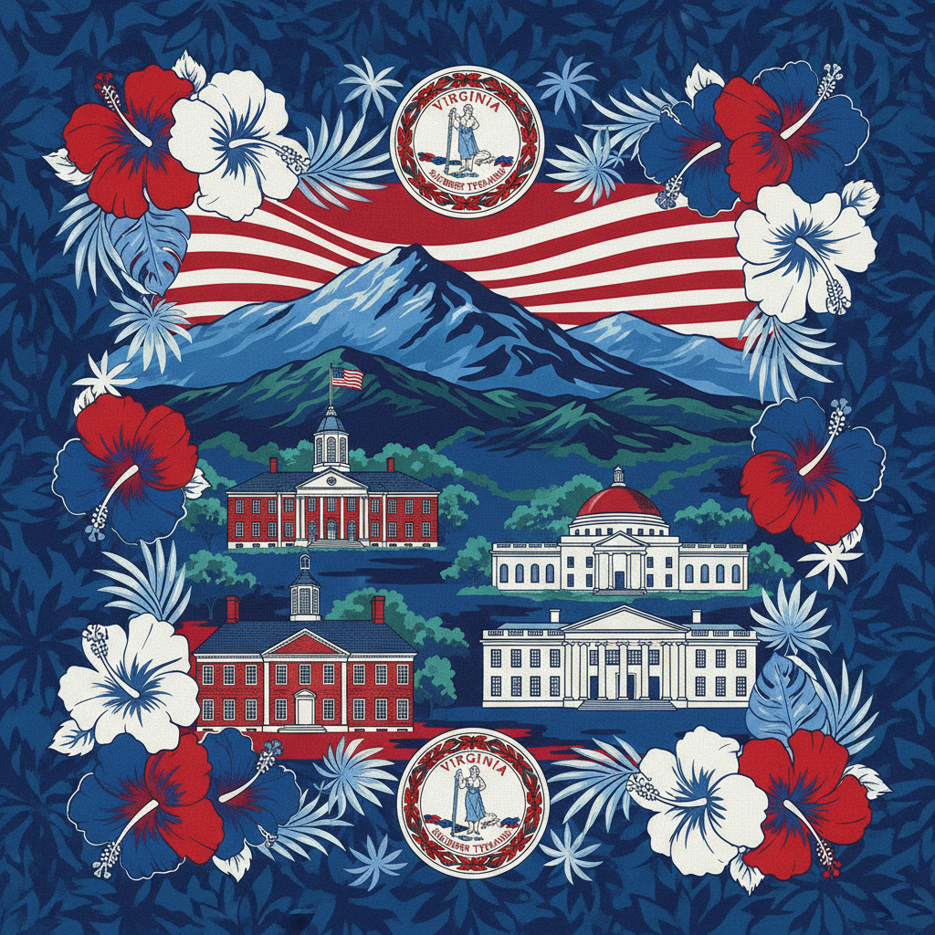 Virginia Hawaiian Shirt
