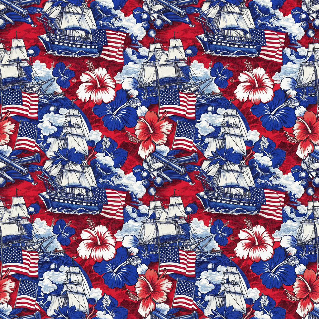 War of 1812 Hawaiian Shirt
