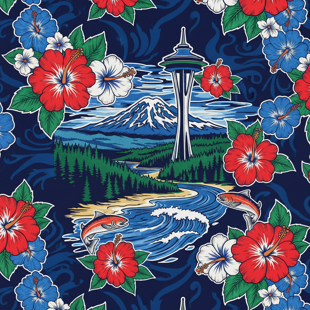 Washington Hawaiian Shirt